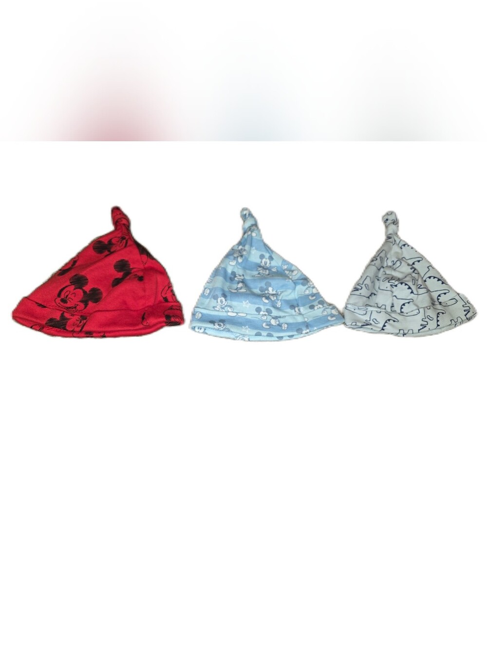 💓 3/$15 Set Of 3 Baby Boy 0-3 Months Hats